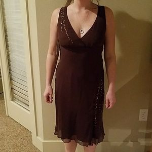 Brown dress